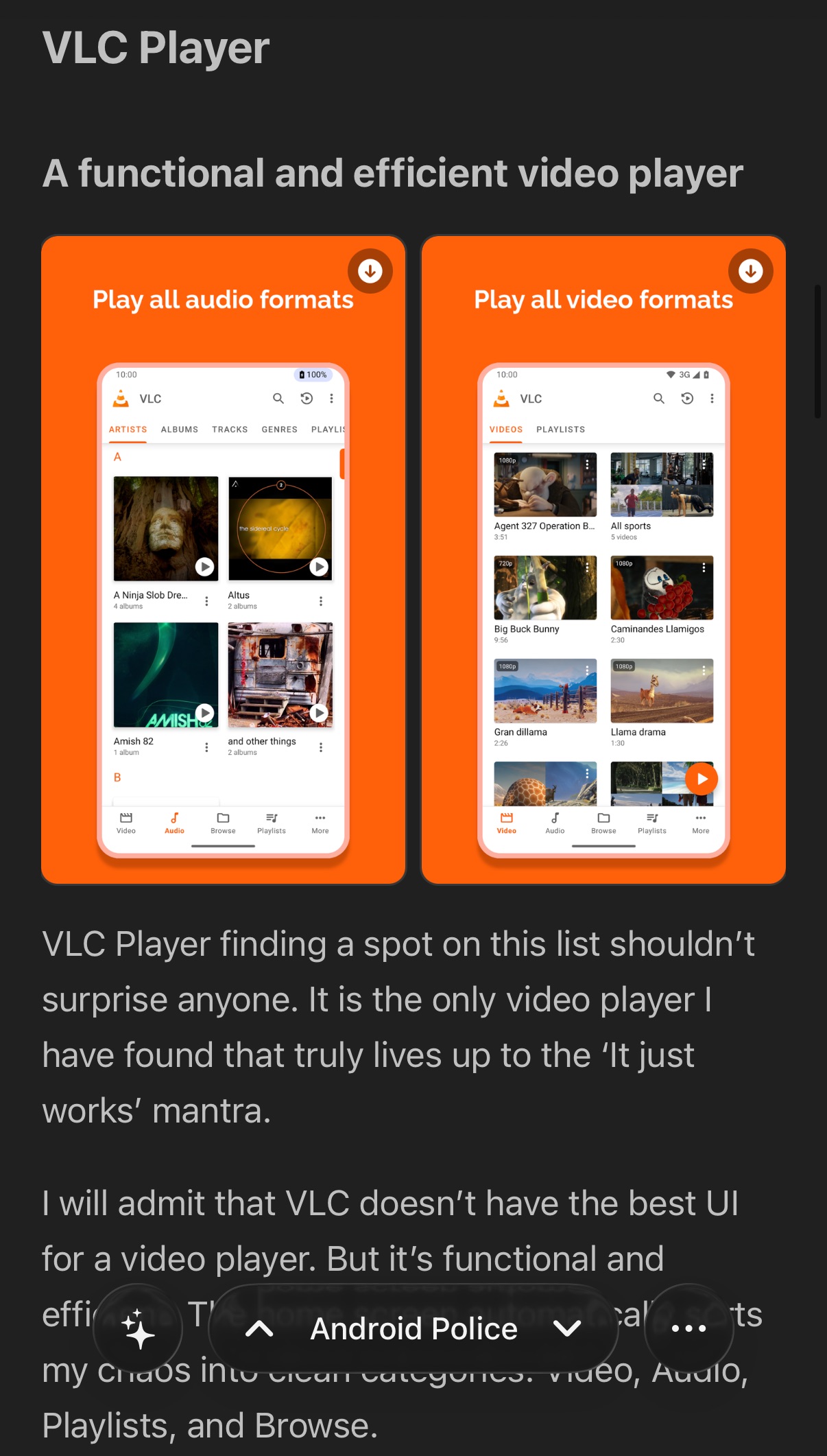 Two consecutive article images displayed side by side as a pair in Feedler